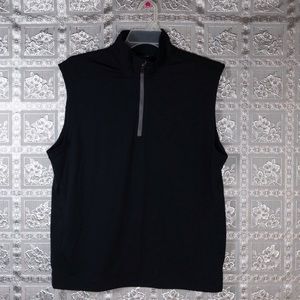 NWT ROUNDTREE & YORKE Quarter Zip Vest Pullover